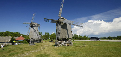 Ветряные мельницы на острове Сааремаа, Эстония