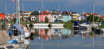 Каорле, Италия, маленький городок