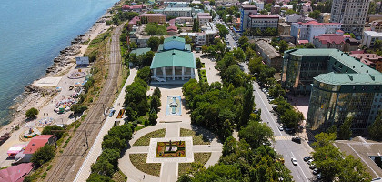 Сквер Сулеймана Стальского, Махачкала, Дагестан