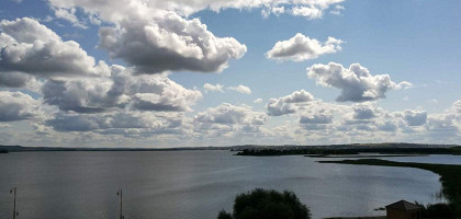 Водные просторы острова Свияжск, Россия