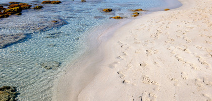 Песчаный пляж Nissi в Айя-Напе