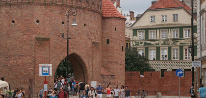 Кирпичная арка, Варшава, Польша