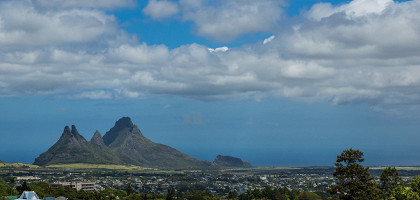 Вид на Кьюрпайп, Маврикий