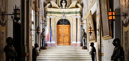 Дворец Великого магистра, оружейный коридор дворца