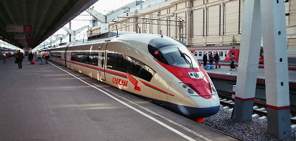 Скоростной электропоезд «Сапсан», Санкт-Петербург