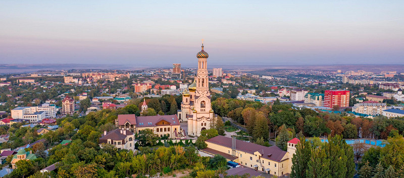 Вид на Ставрополь