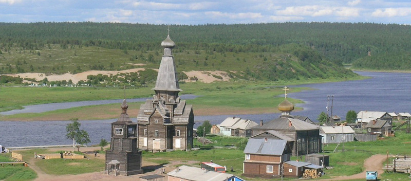 Вид на Варзугу