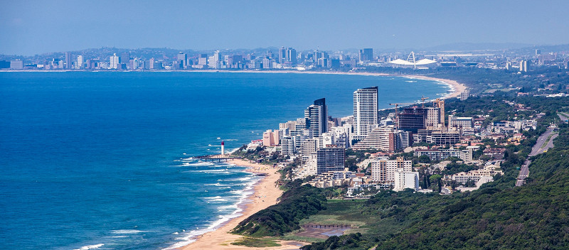 Горизонты города Дурбан, Южная Африка