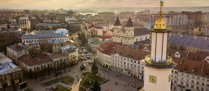 Исторический центр города Ивано-Франковск, Украина