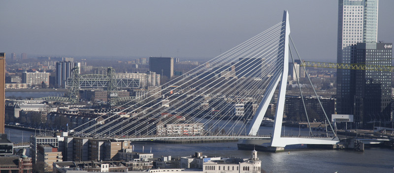 Мост Эразмус, Роттердам, Нидерланды