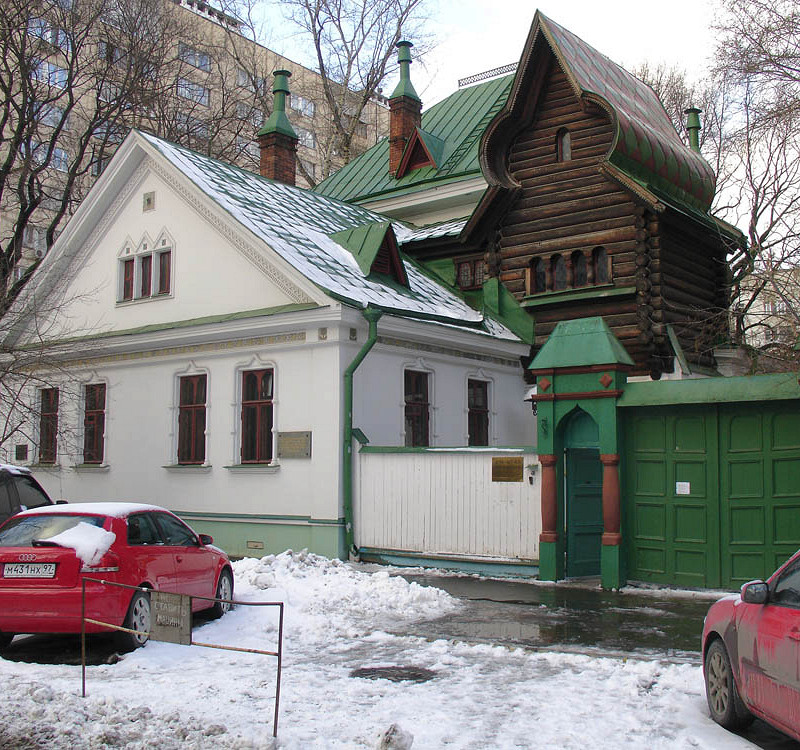 Дом васнецова в москве фото