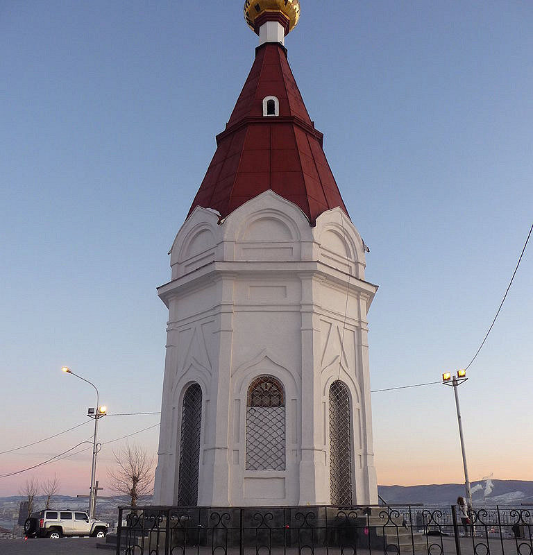 Часовня на Покровской горе Красноярск