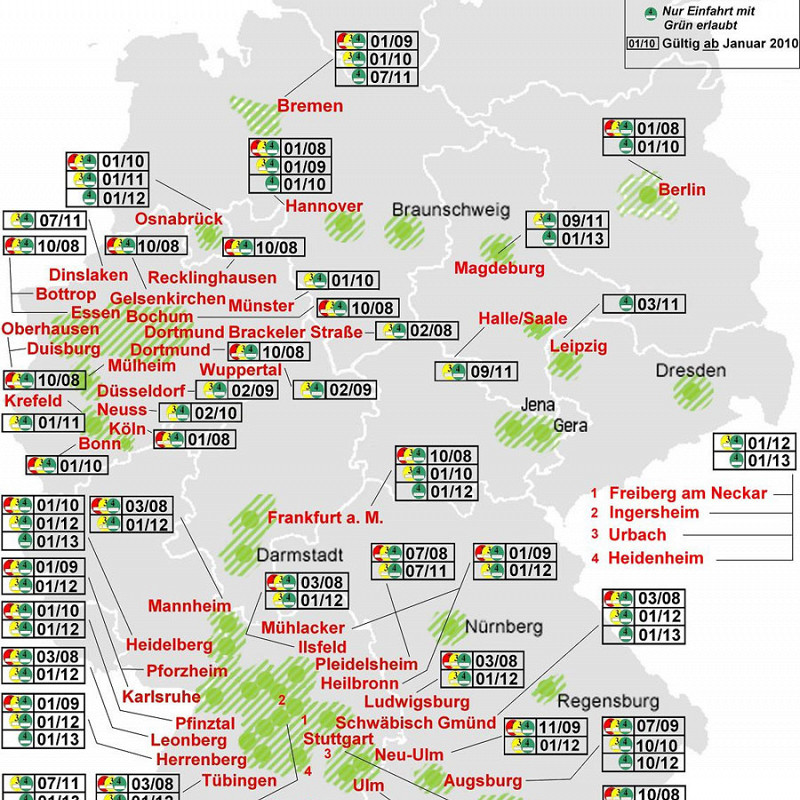 Количество автомобилей в германии