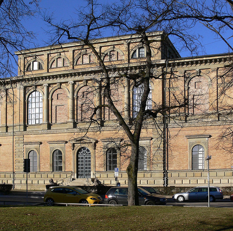 Старая пинакотека alte pinakothek