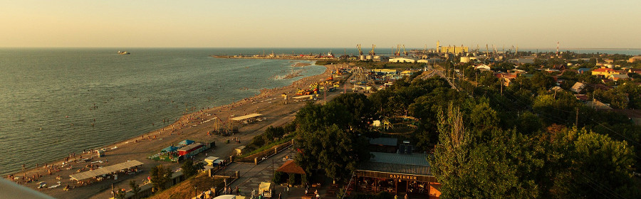 Ейск на закате, Россия