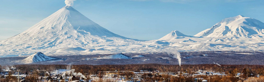 Камчатка, вулкан, Россия, извержение