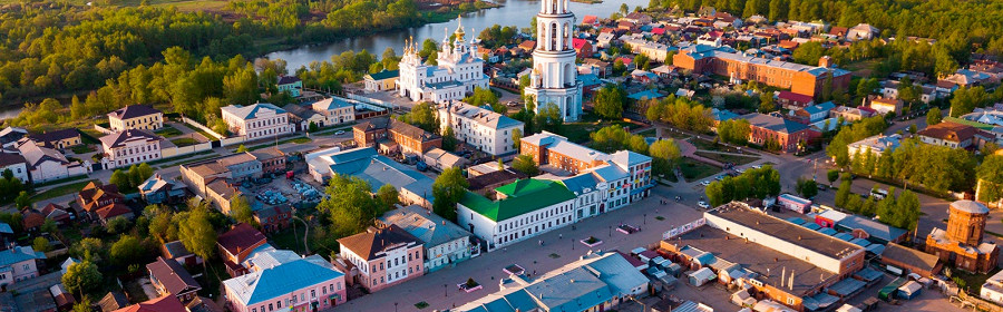 Шуя с высоты птичьего полета