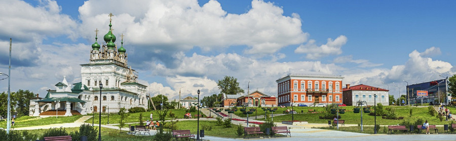 Город Соликамск, Соборная площадь