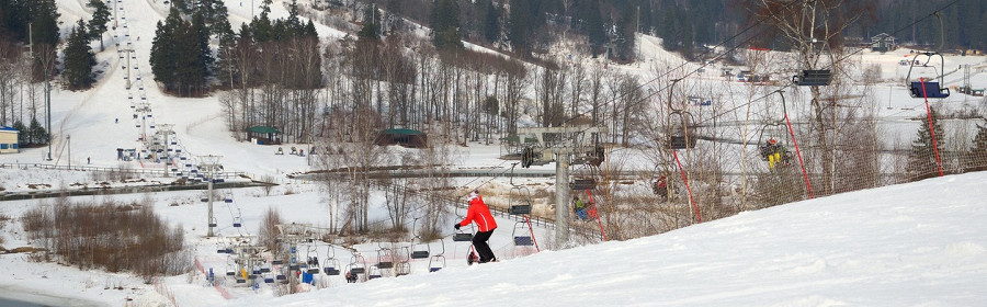Горнолыжный курорт Сорочаны, Московская область, Россия