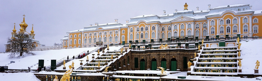 Петергоф зимой