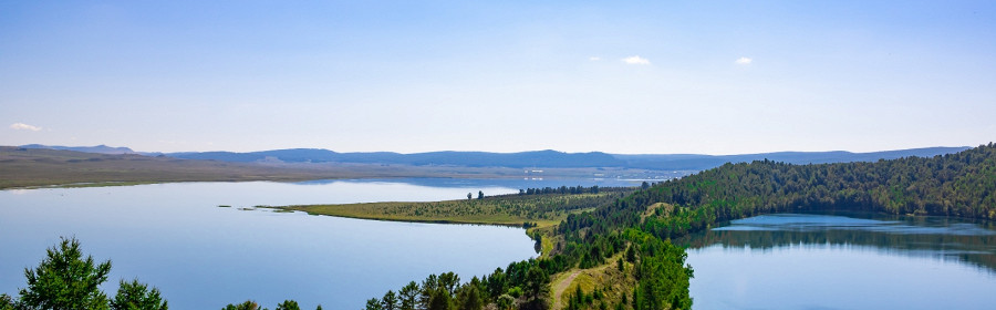 Озеро Круглое и озеро Малое, Кузнецкий Алатау
