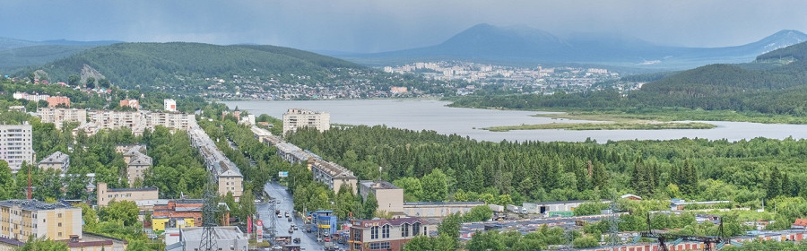 Панорама города и окрестностей, Златоуст, Россия