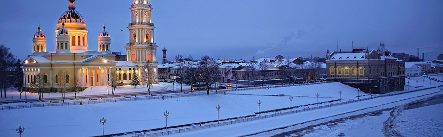 Преображенский собор, город Рыбинск, Россия