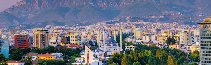 Албания. Тирана летом
