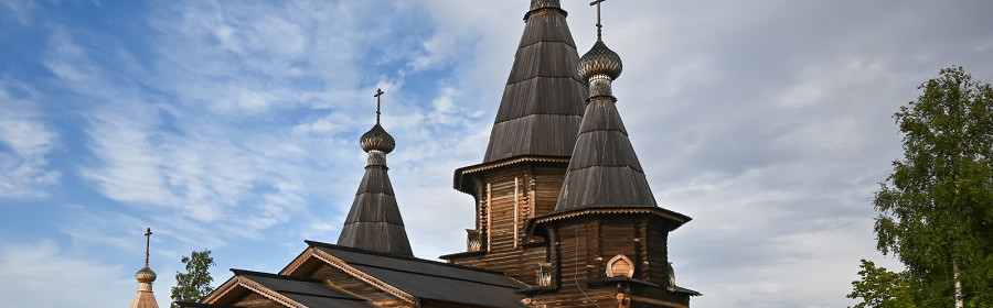 Храм Успения Пресвятой Богородицы в городе Кемь
