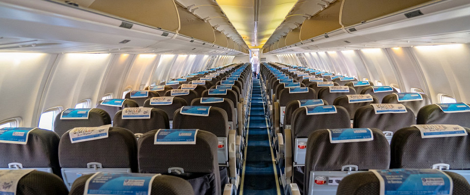Журнал/Cхема посадочных мест в самолете Боинг 737-800