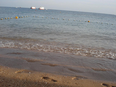великолепный заход в море