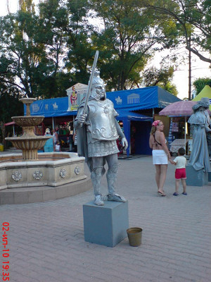 Живые скульптуры