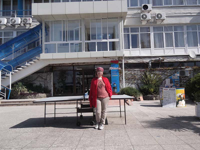 во дворе