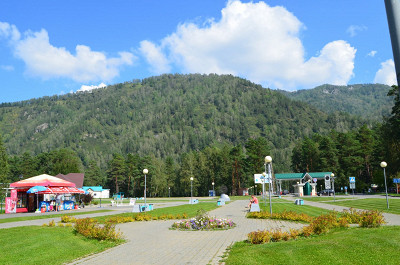 Центральная площадь курорта