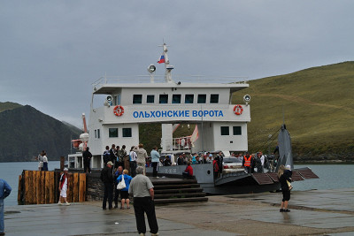 Паромы "Ольхонские ворота".