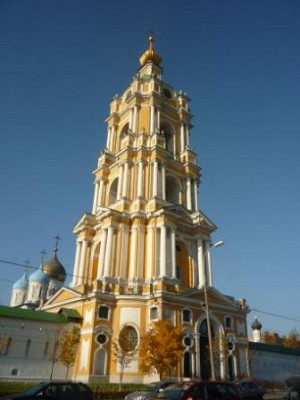 Колокольня с храмом Сергия Радонежского