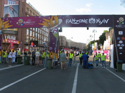 Крещатик в июне 2012г. 