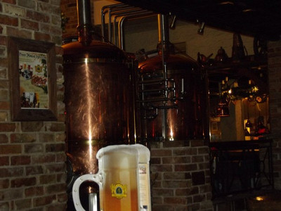 в Beer House своя пивоварня