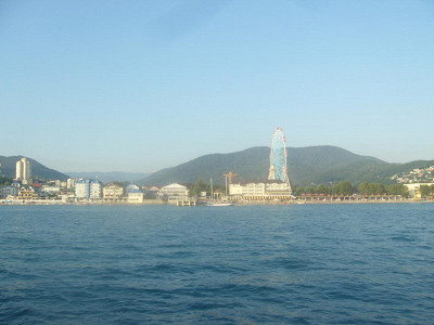 Вид из открытого моря