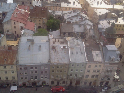 Вот вид с ратуши