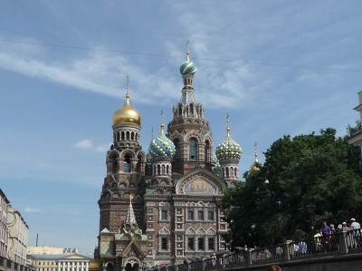 Великолепная отделка Спаса на Крови