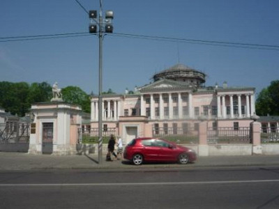Вид на усадьбу