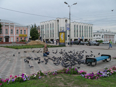 Центральная площадь Владимира