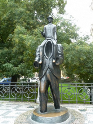 Памятник Кафке