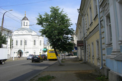 Одна из центральных улиц