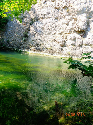 Вода здесь родниковой чистоты.
