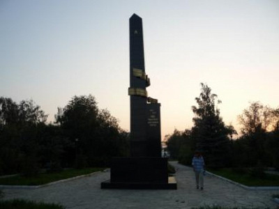 Монумент павшим в Великой Отечественной.