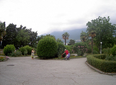 Парк в Гурзуфе