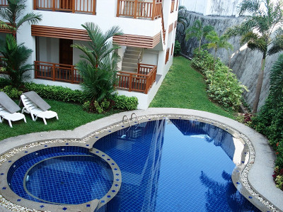 Внутренний двор Surin Sabai Condominium