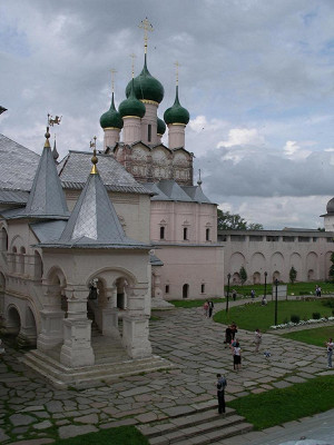 Вид Ростовского кремля (г.Ростов Великий, Ярославская область)